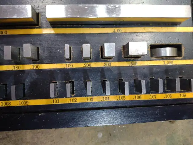 SET OF GAUGE GAGE JO BLOCKS in Other in Belleville - Image 4