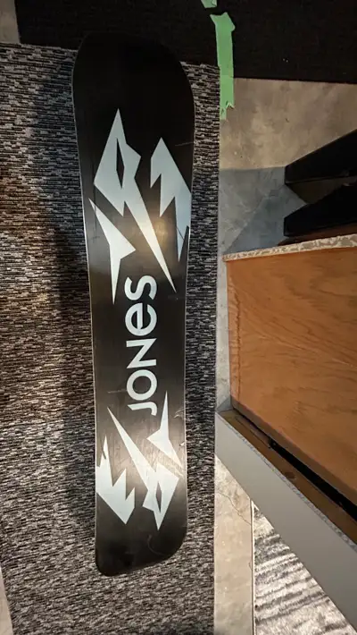 Jones Snowboard w Union Bindings, View more