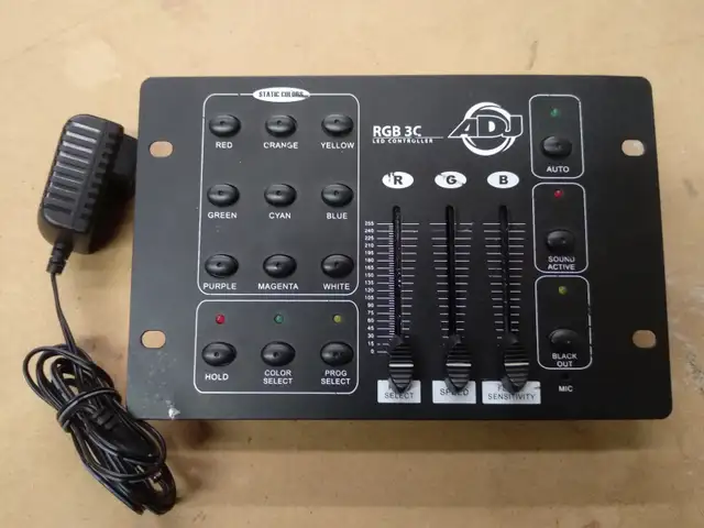 ADJ RGB 3C DMX lighting controller in Performance & DJ Equipment in City of Toronto - Image 2