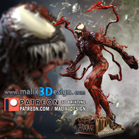 Carnage statue 1/6-1/10-tabletop scale