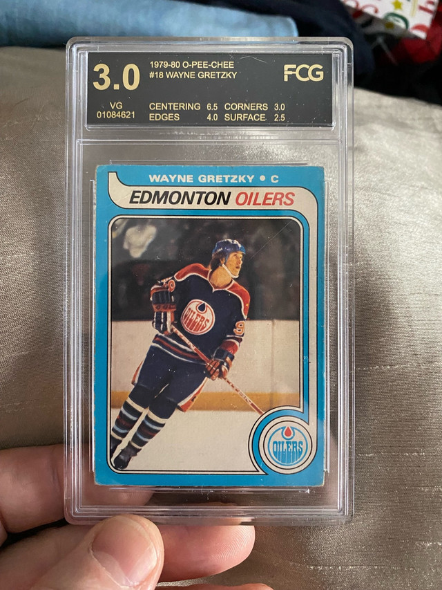 Gretzky OPC Rookie “3” in Arts & Collectibles in Kingston