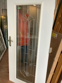 36”x79” Steel door with full glass insert