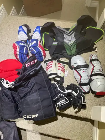 CCM / Bauer / Reebok Hockey Equipment Lot – Cheap, View more