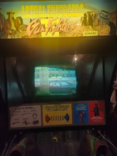 Lethal Enforcers arcade machine, View more