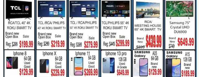 TCL 32",40",50",55",65",75" 4K SMART TV*Big Sale 2025 in TVs in City of Toronto - Image 9
