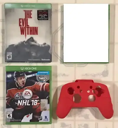 Selling some Xbox One games and controller protective skins. All in excellent condition. GAMES: The...