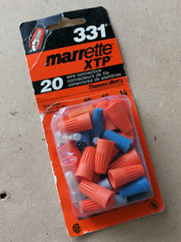 Marr(TM) twist-on caps for electrical wires 18 to 14