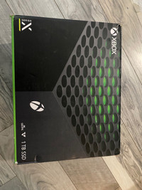 Xbox series X new still wrapped in box 