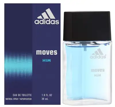 *Adid@s Moves For Him Eau de Toilette 30 ml For Sale, View more