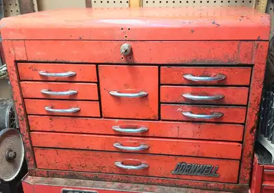 Vintage 1960s CORNWELL10 Drawer Mechanic's Chest, View more