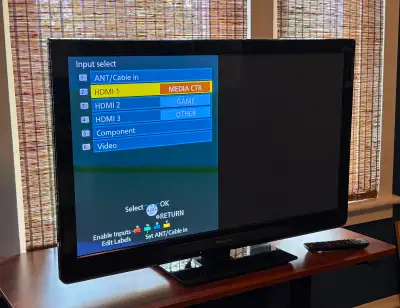Panasonic Viera TC-P42S30 42-inch 1080p Plasma HDTV, View more