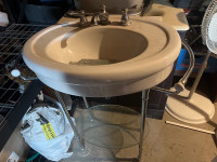 Pedestal sink 30 inch 