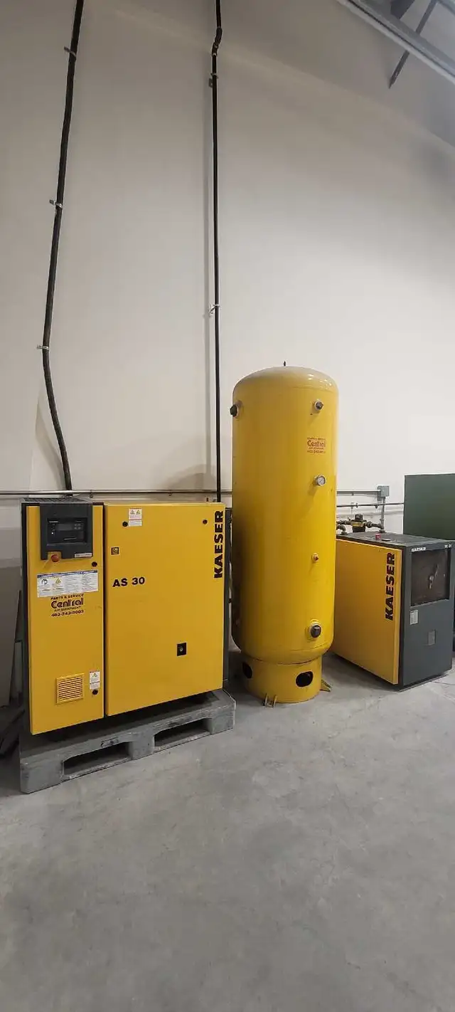 Kaeser AIR COMPRESSOR AS30 Low Hours with Air Dryer TC31 System