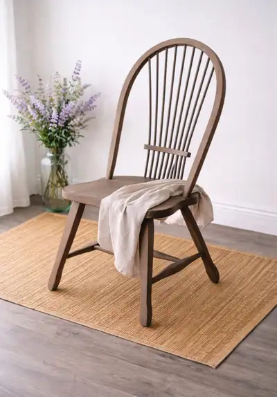 Solid Wood- Windsor Style Chair, View more