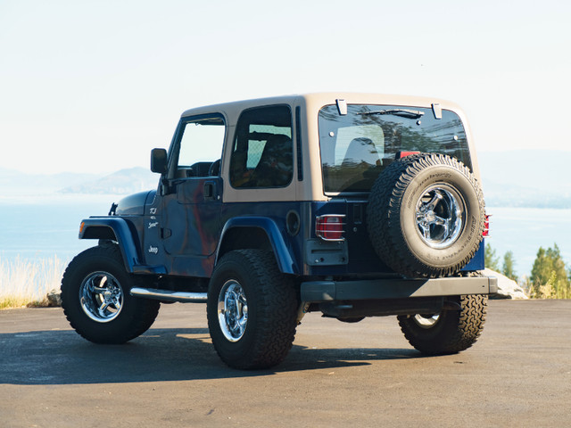 JEEP TJ SPORT 4.0L MANUAL W/AIR COND. BEACH CRUISER ONLY 80K KMS in Cars & Trucks in Kelowna - Image 4