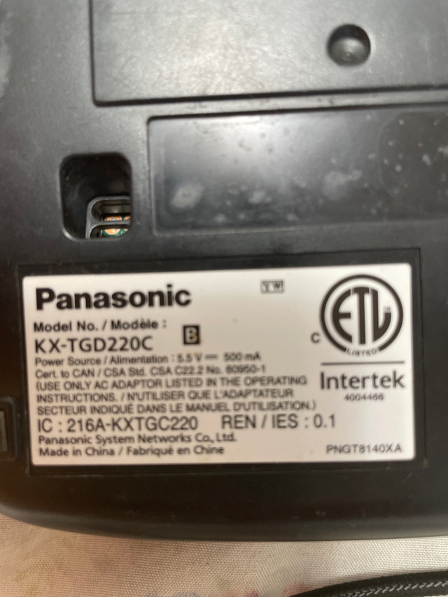 Panasonic Cordless Phone Set 3 in General Electronics in Mississauga / Peel Region - Image 3