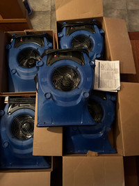 Syclone air movers, used twice