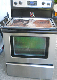 whirlpool stove for parts