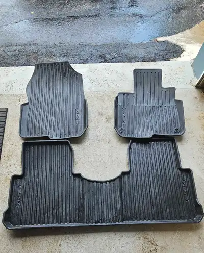 Honda winter mats for honda crv 2017 to 2021 model