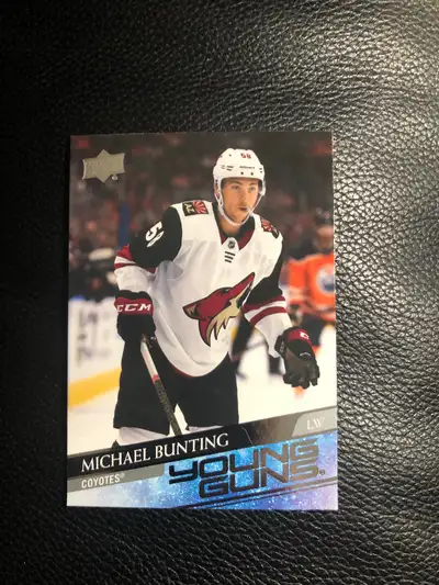 Michael Bunting young guns rookie card, View more