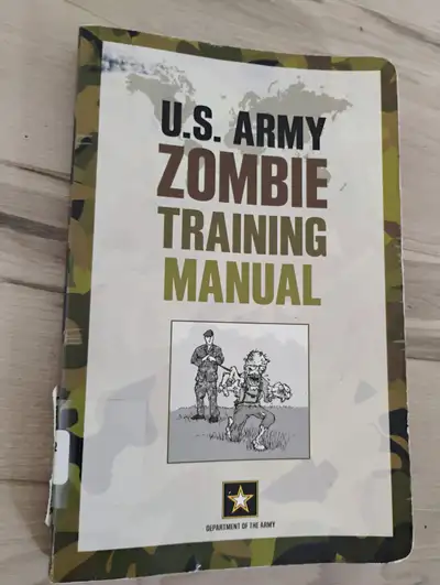 Book U.S. Army Zombie Training Manual, View more