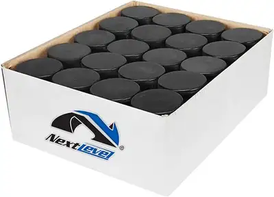 New Official Hockey Pucks, 100-Pack, Regulation Size, View more