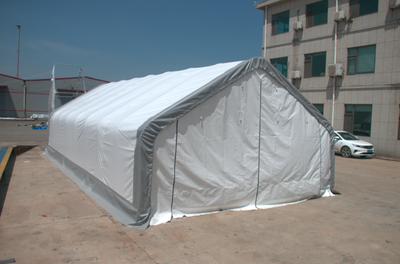 Abri de Stockage de Pointe 20'x40'x12' (PVC 450g), View more
