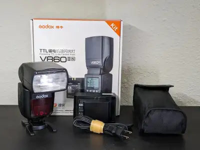NEW Godox V860II-N 2.4G TTL Flash Speedlite Nikon, View more