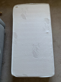 Crib Mattress + Pottery Barn Bumper (sold as a bundle)