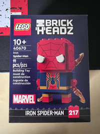 Lego Marvel Brickheadz 40670 Iron Spider-Man Brand New In Box