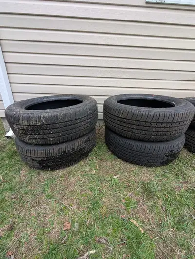 Bridgestone Ecopia 422 Plus Tires 225 55 R18 Retail new for 270$ per tire before tax New take offs f...