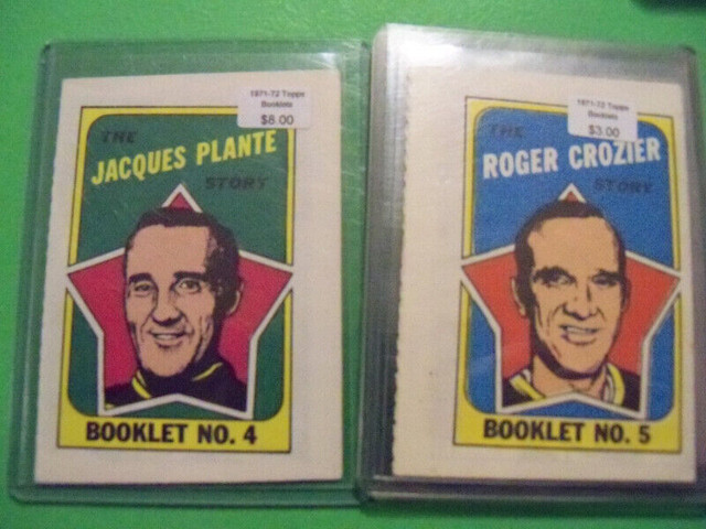 Vintage Hockey: 1971-72 Topps Player Booklets (Hull, Howe etc) in Arts & Collectibles in Bedford - Image 3