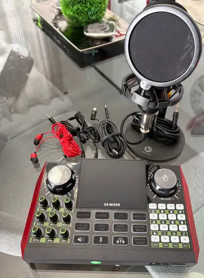 G9 Mixer — console de mixage pour streaming et podcast, View more