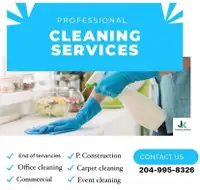 CLEANING SERVICES AVAILABLE 