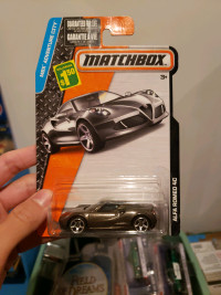 2016 Matchbox Alfa Romeo 4C Grey