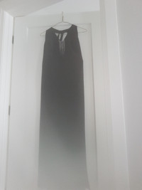 Beautiful Sleeveless Special Occasion Black Dress Size 10