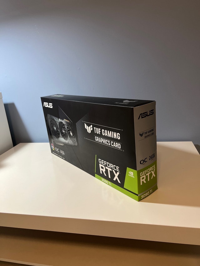 ASUS TUF GAMING 3090TI 24GB GDDR6X OC EDITION GRAPHICS CARD Desktop Computers Oakville
