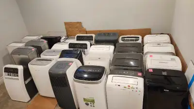 SUMMER IS HERE-portable air conditioners-used-like new