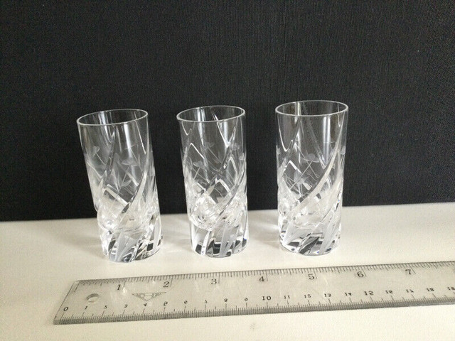 Crystal Shot Glasses in Kitchen & Dining Wares in Moncton