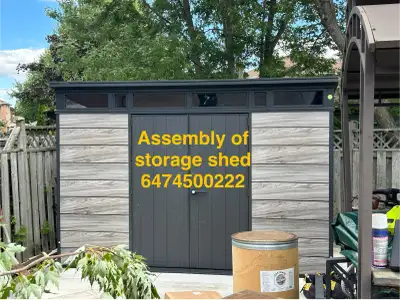 storage shed , View more