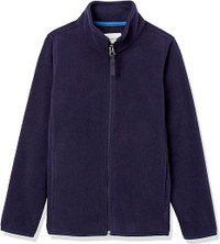Polar Fleece Full-Zip Mock Jacket Size Boys S(6-7)