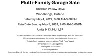 Multi-Family Garage Sale