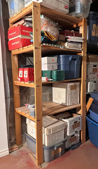 Shelving IKEA, garage or basement, View more