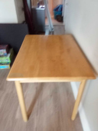 ALL PINE TABLE WITH STOOLS