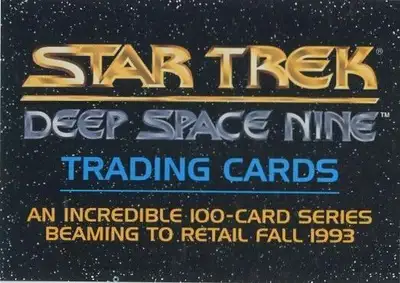 Star Trek: Deep Space Nine trading cards, View more