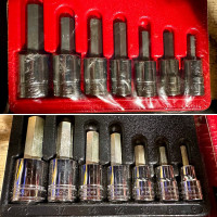 Snap-on Hex Bit Sets (New)