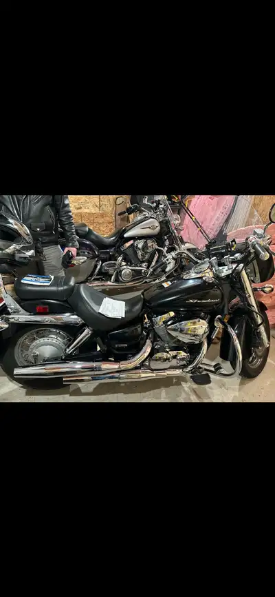 2009 Honda Shadow great shape and great Ride new tires front and back very smooth ride no issues at...