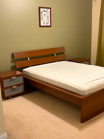 Double Bed with side tables, View more