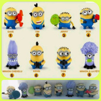 McDonald's 2013 Despicable Me 2 ( Minions ) Happy Meal Toy Set