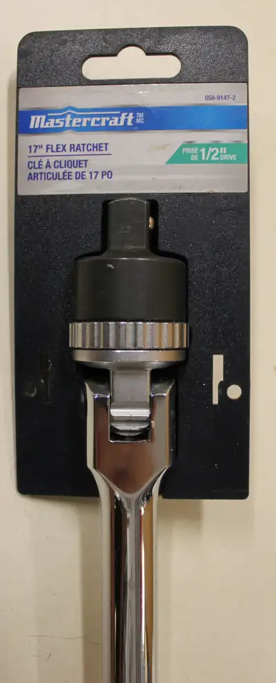NEW - Mastercraft Breaker Bar w/ Ratchet Head, View more